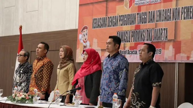 Bawaslu Provinsi DKI Jakarta bekerja sama dengan Perguruan Tinggi dan Lembaga Non Pemerintah