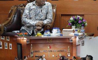 Bawaslu Provinsi DKI Jakarta Menerima Audiensi Badan Advokasi Hukum dan HAM DPD Partai Golkar Provinsi DKI Jakarta
