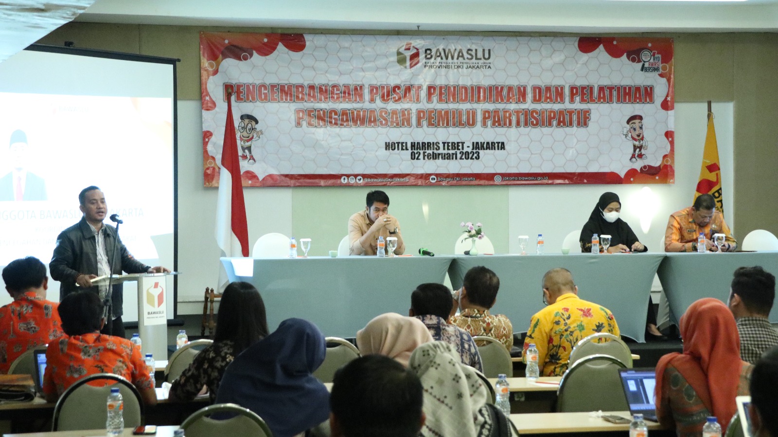 Bawaslu DKI Jakarta Menggelar Pengembangan Pusat Pendidikan dan Pelatihan Pengawasan Pemilu Partisipatif  Â   Â   Â 