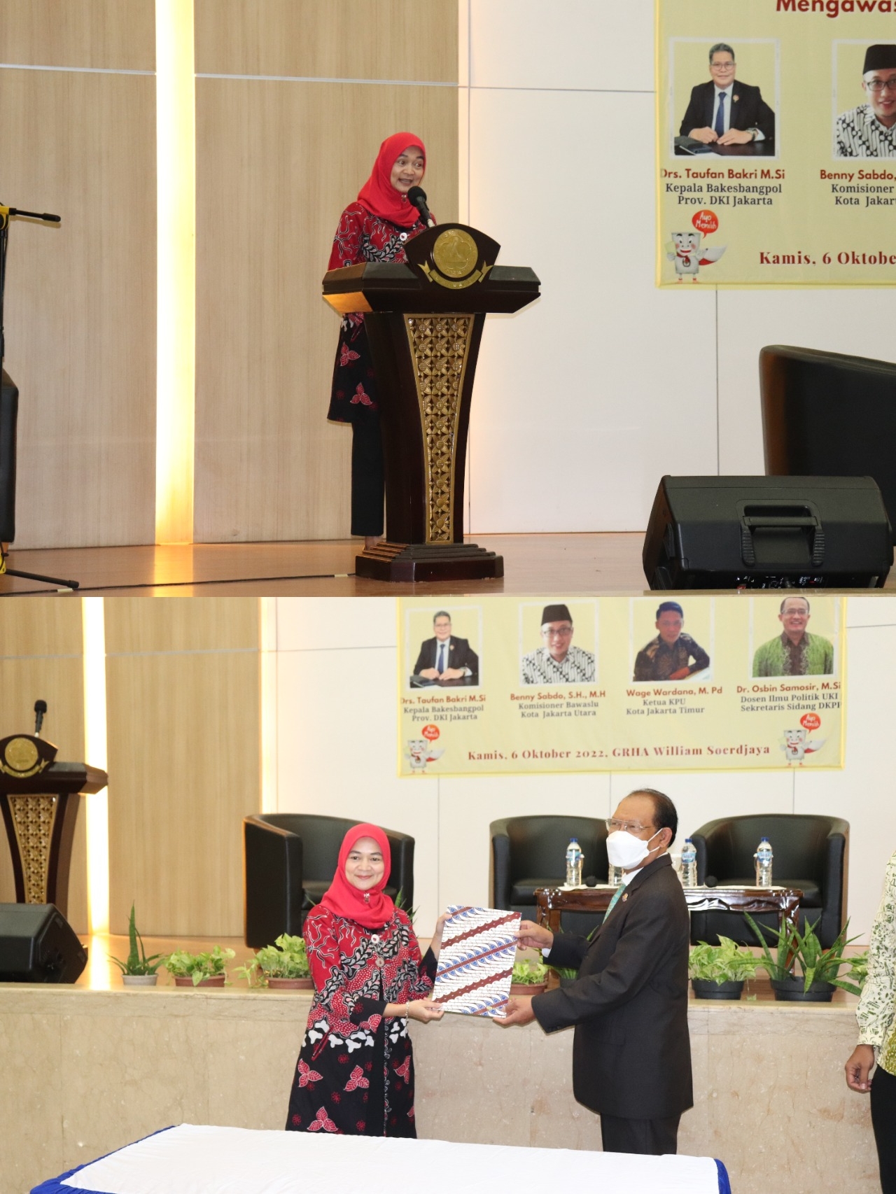 Partisipasi Aktif Mahasiswa Mengawasi Pemilu,  Bawaslu Provinsi DKI Jakarta Melakukan MoU dengan Universitas Kristen Indonesia