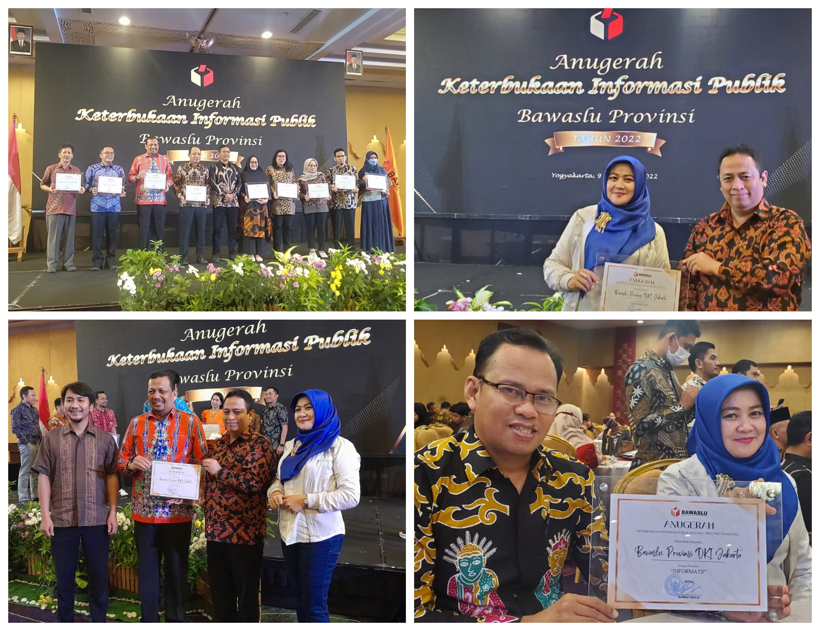 Bawaslu Provinsi DKI Jakarta Raih Predikat Informatif Dalam Keterbukaan Informasi Bawaslu Provinsi