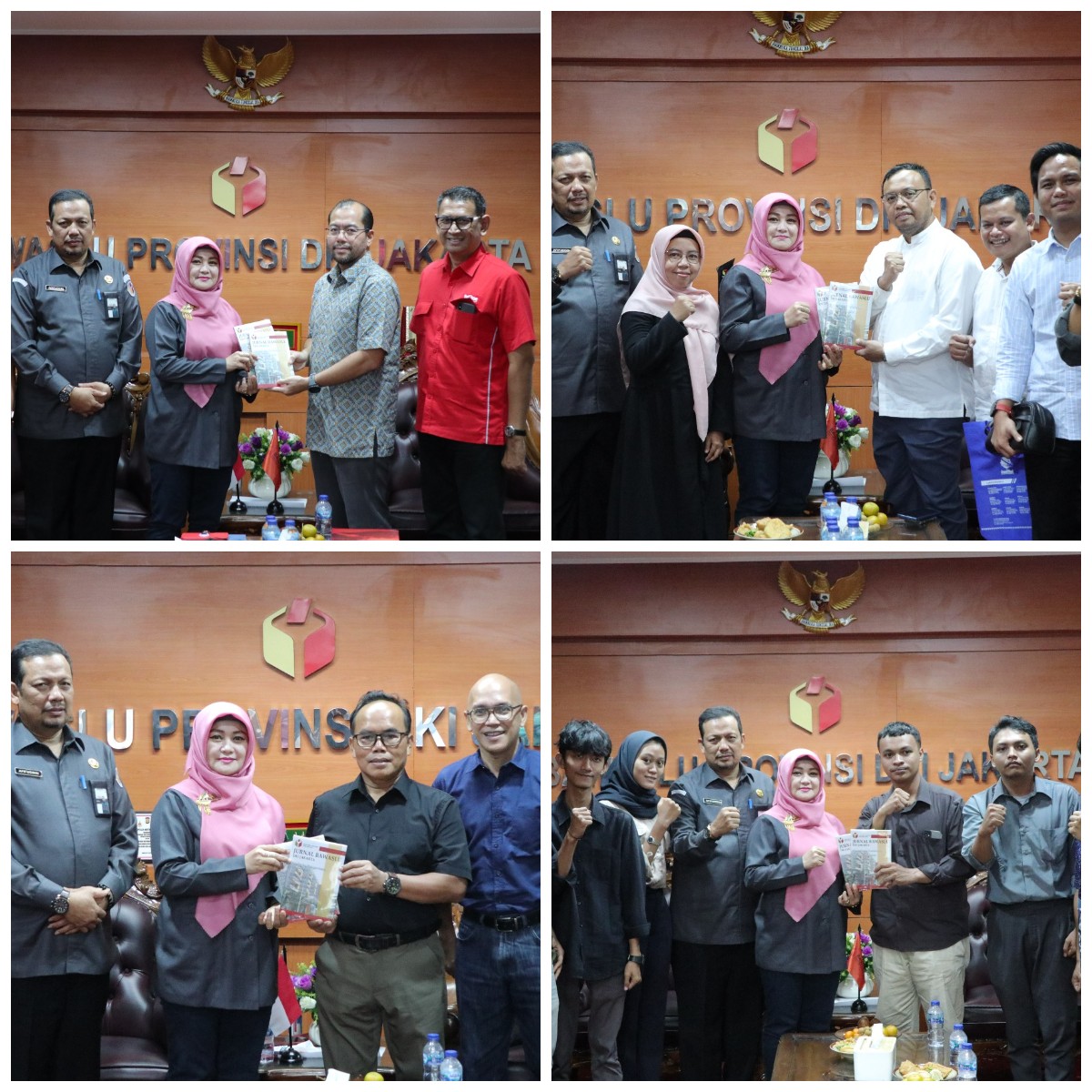 Bawaslu DKI Jakarta Terima Audiensi TV One, ISKI, Institut STIAMI dan UNKRIS