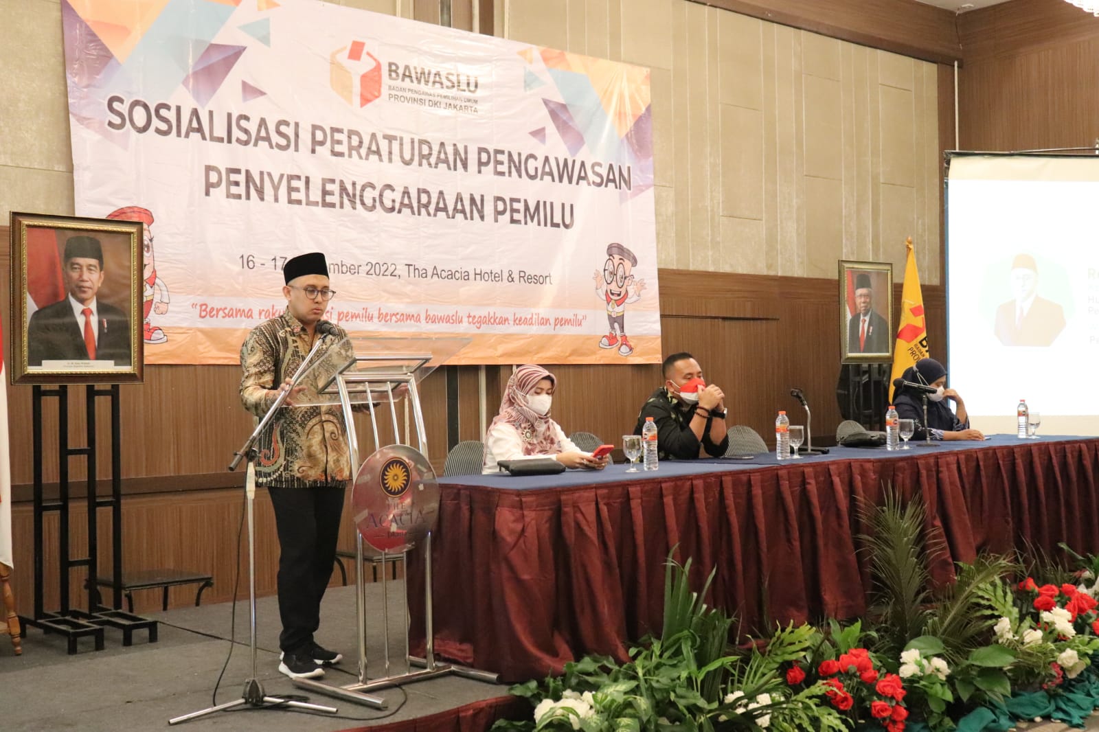 Bawaslu DKI Gelar Sosialisasi Peraturan Pengawasan Penyelenggaraan Pemilu 2024  Â 