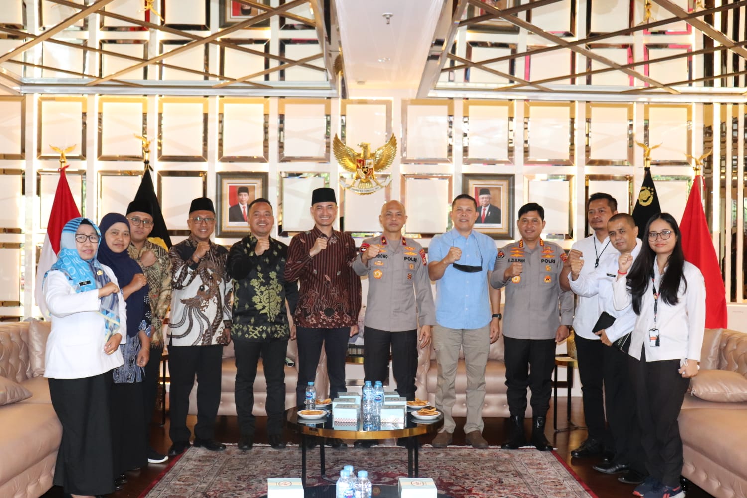 Audiensi Ke Polda Metro Jaya, Bawaslu Provinsi DKI Jakarta Perkuat Soliditas  Â   Â 