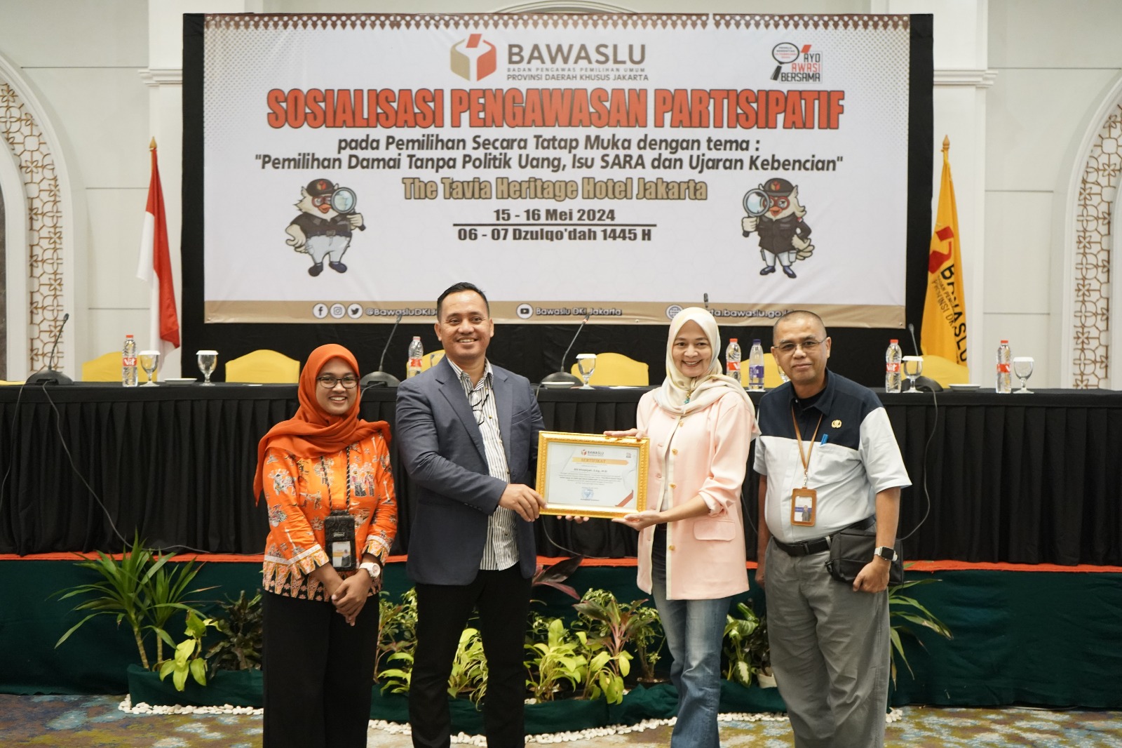 Burhanuddin: Pasca Rekapitulasi Tingkat Provinsi, Bawaslu DKI Jakarta Menerima 37 laporan Dugaan Pelanggaran