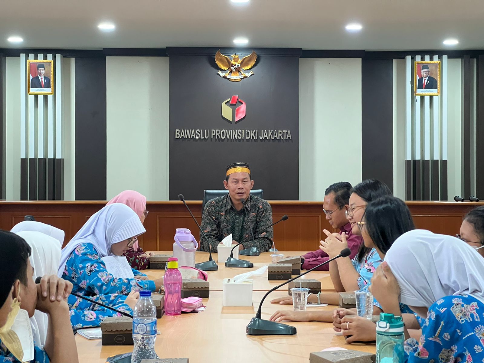 Bawaslu DKI Jakarta Terima Kunjungan Studi Â Siswa SMPN 107 Jakarta