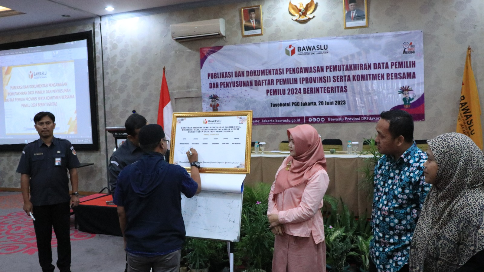 Rakhma : Tolak Politik Uang, Politisasi SARA, Ujaran Kebencian & Hoax Menuju Pemilu Tahun 2024 Yang Berintegritas  Â 