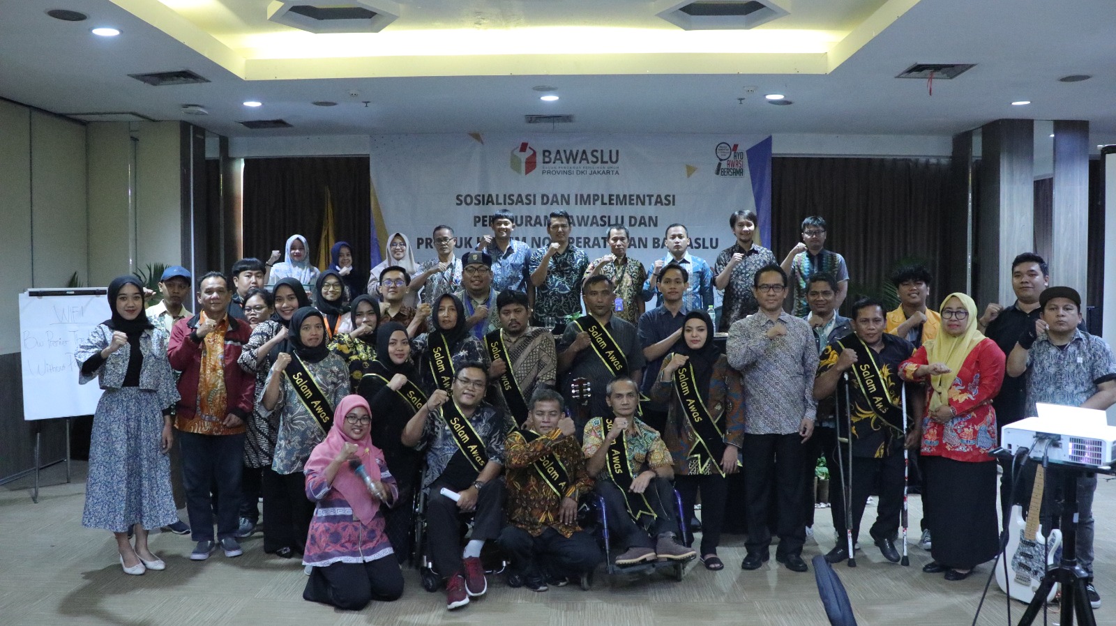 Bawaslu Provinsi DKI Jakarta Menyelenggarakan kegiatan Sosialisasi dan Implementasi Peraturan Bawaslu dan Produk Hukum Non Peraturan Bawaslu