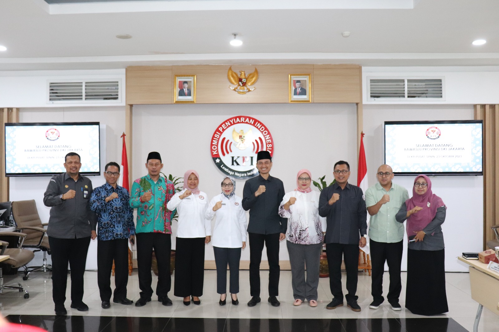  Bawaslu DKI Jakarta Audiensi Ke KPI Pusat