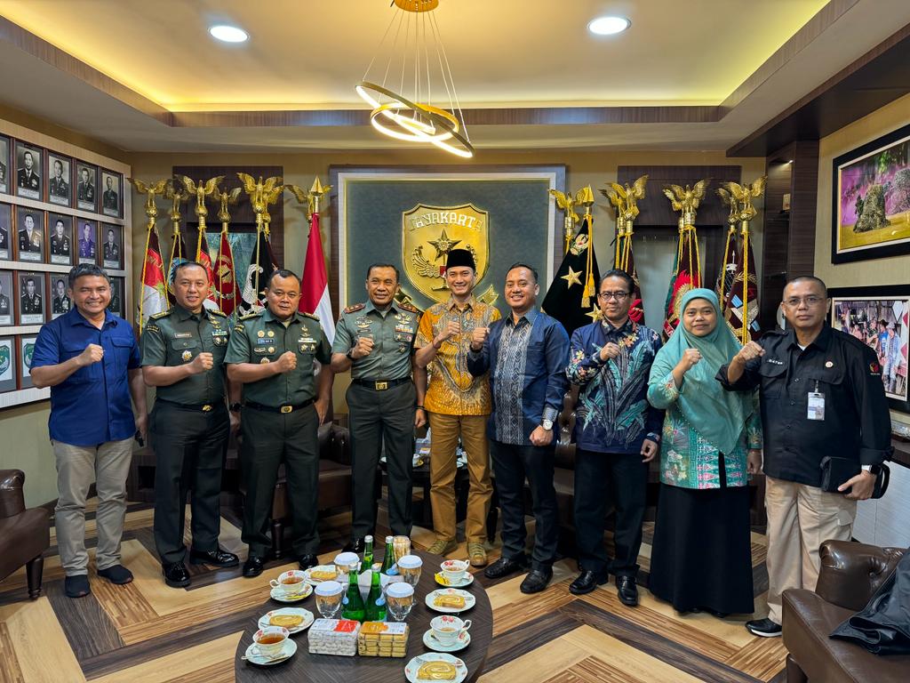 Perkuat Sinergi, Bawaslu DKI Jakarta Audiensi ke Pangdam Jaya  Â 