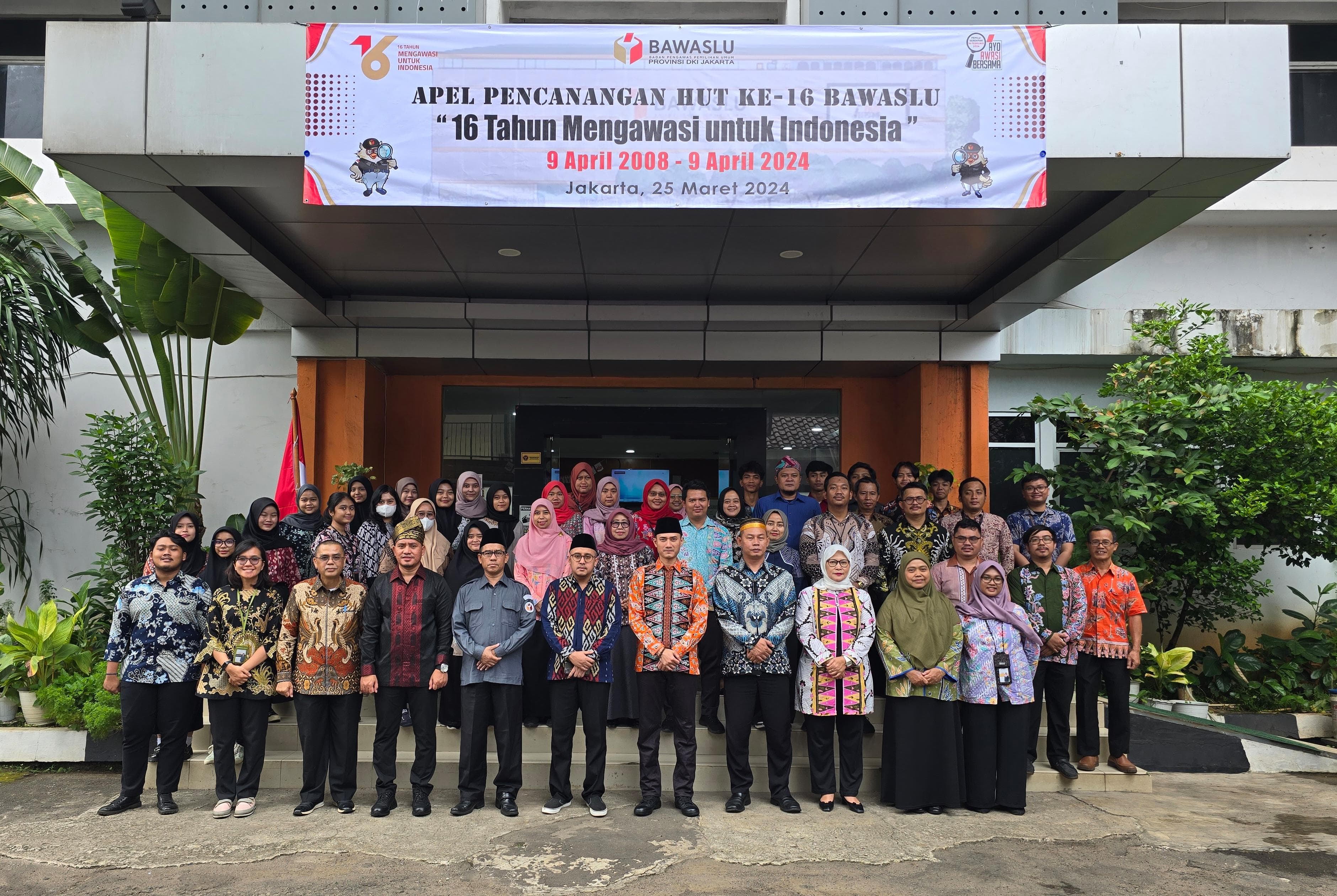 HUT Ke-16 Bawaslu 