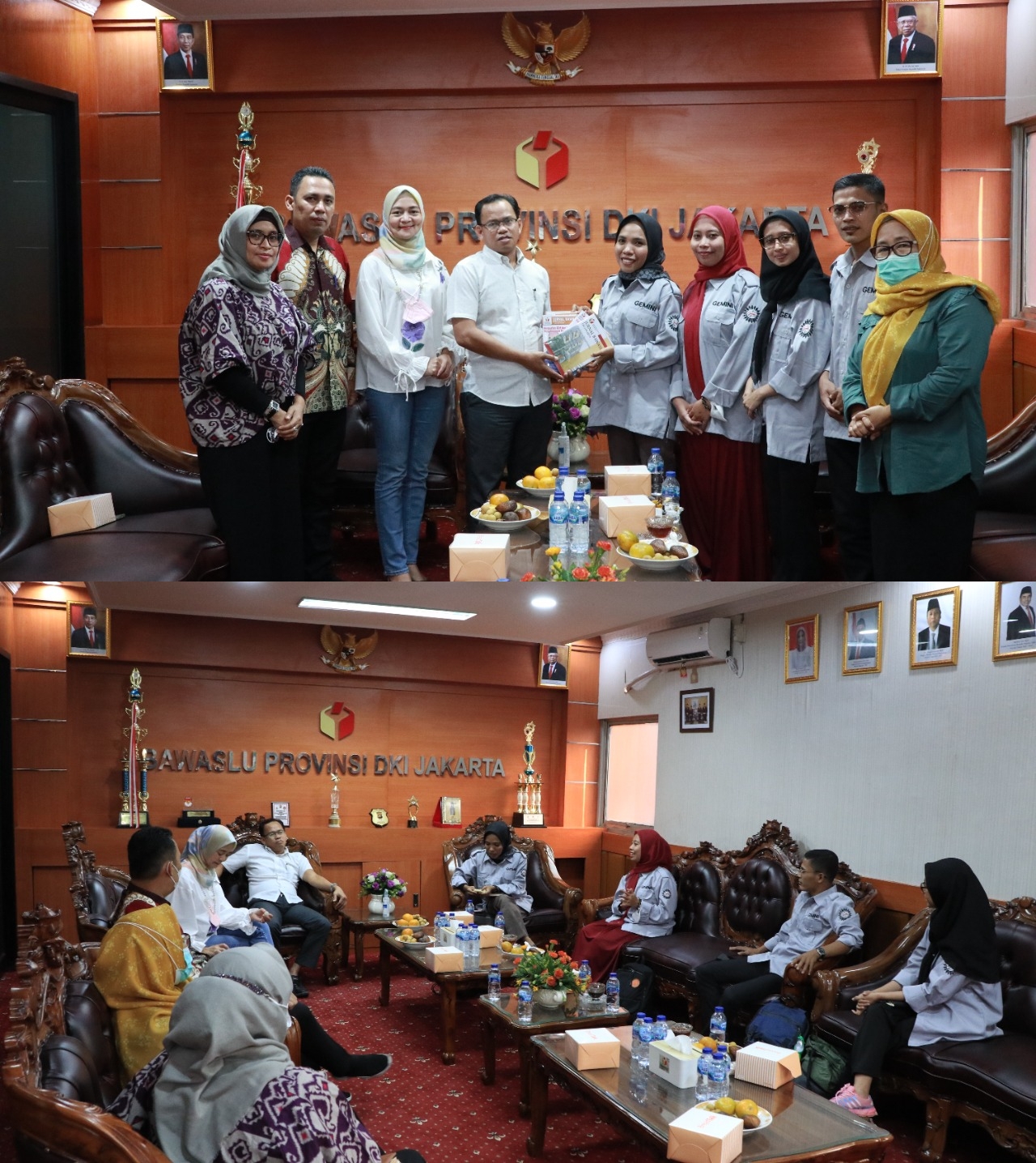 Bawaslu DKI Menerima Audiensi GEMINI