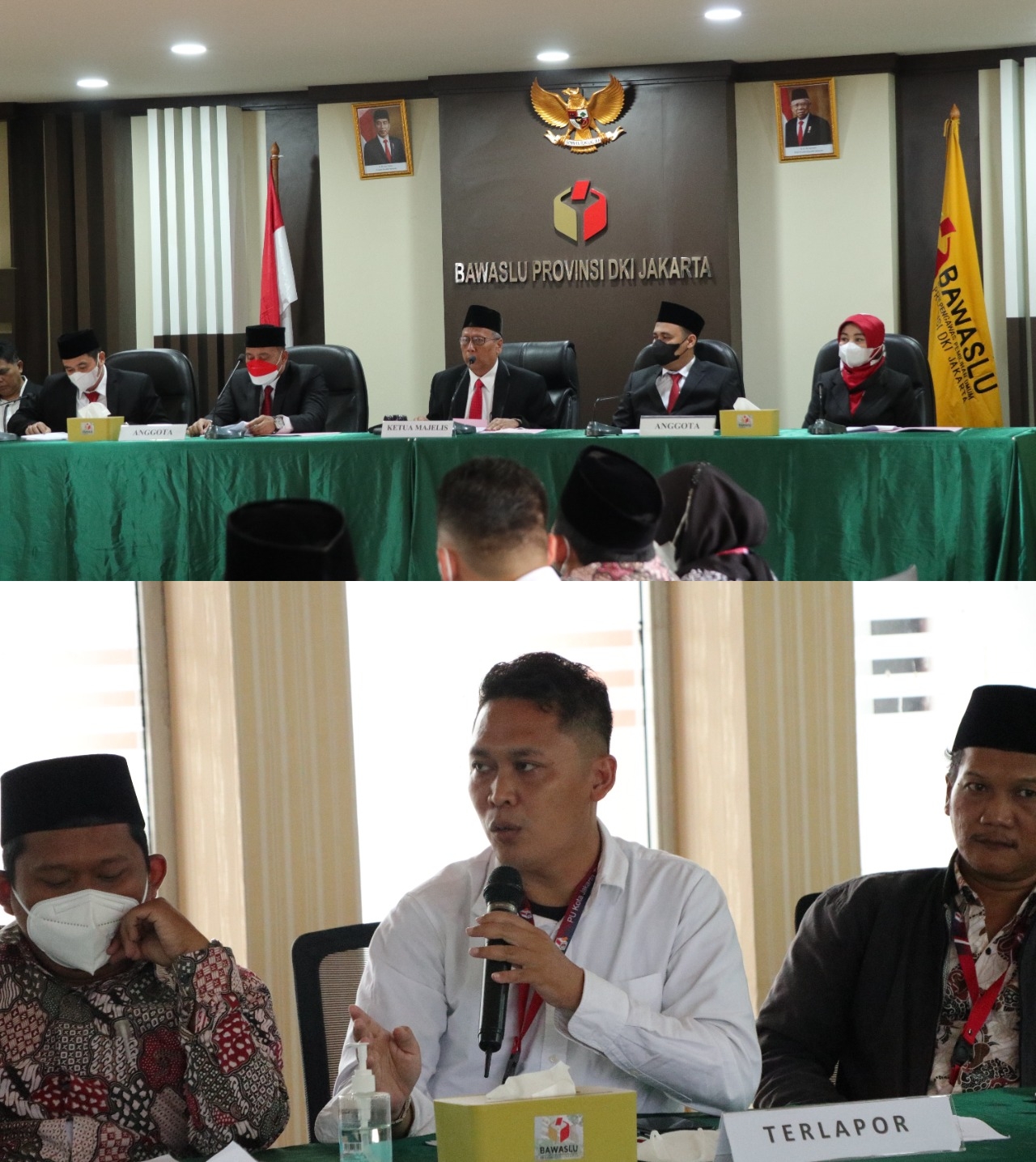 Bawaslu Provinsi DKI Jakarta Gelar Pembacaan Putusan Pendahuluan Terhadap Dugaan Pelanggaran Administrasi Pemilu 2024