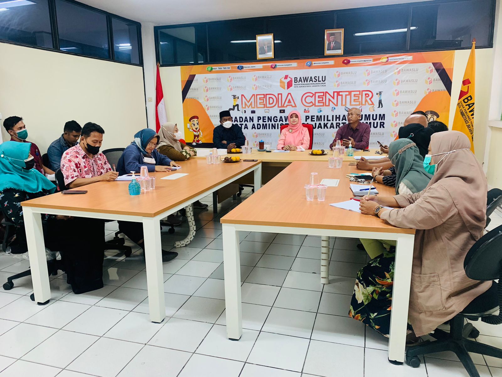 Supermen ke Bawaslu Kota Jakarta Timur, Rakhma : Tahapan Berjalan, Kita Terus Lari Kedepan  Â 