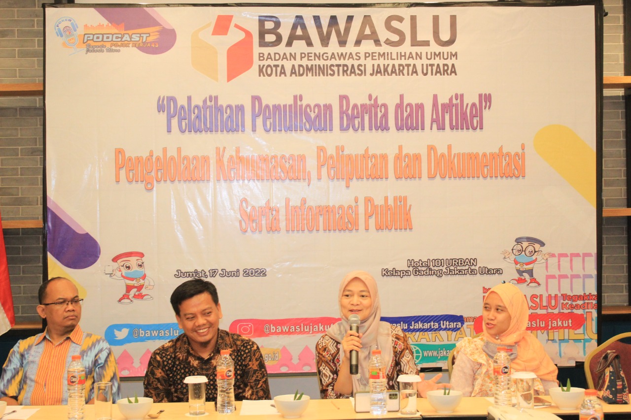 Khofifah: Humas Pengawas Pemilu Se-DKI Jakarta Bersiap dan Bersinergi Mengawasi Tahapan Pemilu 2024.