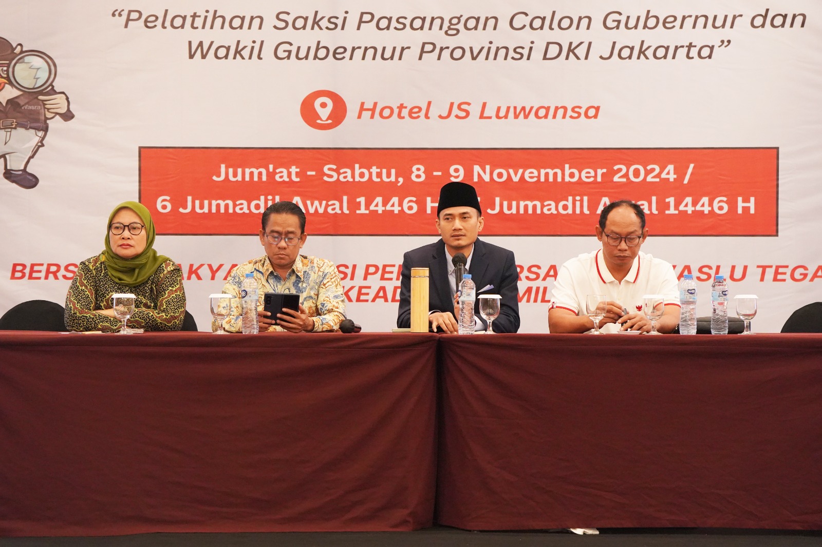 Bawaslu Provinsi DKI Jakarta Laksanakan Pelatihan Saksi Pasangan Calon, Sekaligus Penguatan Kapasitas Jajaran Pengawas Pemilihan Gubernur dan Wakil Gubernur ProvinsiÂ DKIÂ Jakarta