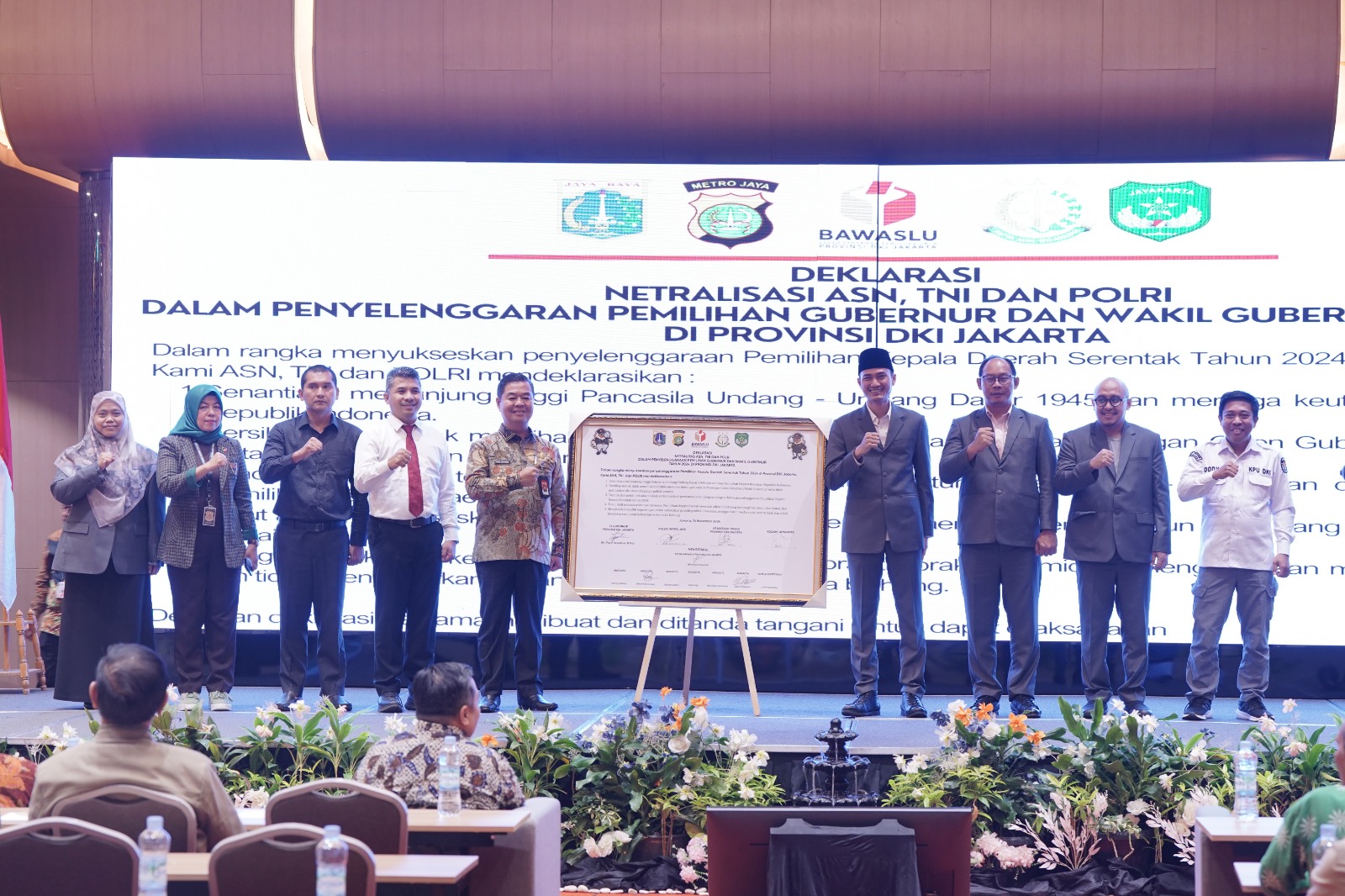 Bawaslu Provinsi DKI Jakarta Gelar Rapat Koordinasi Pengawasan Netralitas ASN, TNI dan POLRI Jelang Pemilihan Serentak Tahun 2024