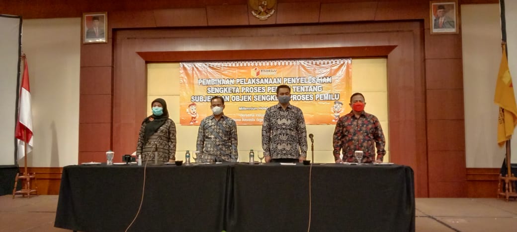PERSIAPAN MENGHADAPI PEMILU SERENTAK 2024 BAWASLU DKI MELAKSANAKAN PEMBINAAN SUBJEK DAN OBJEK SENGKETA PEMILU
