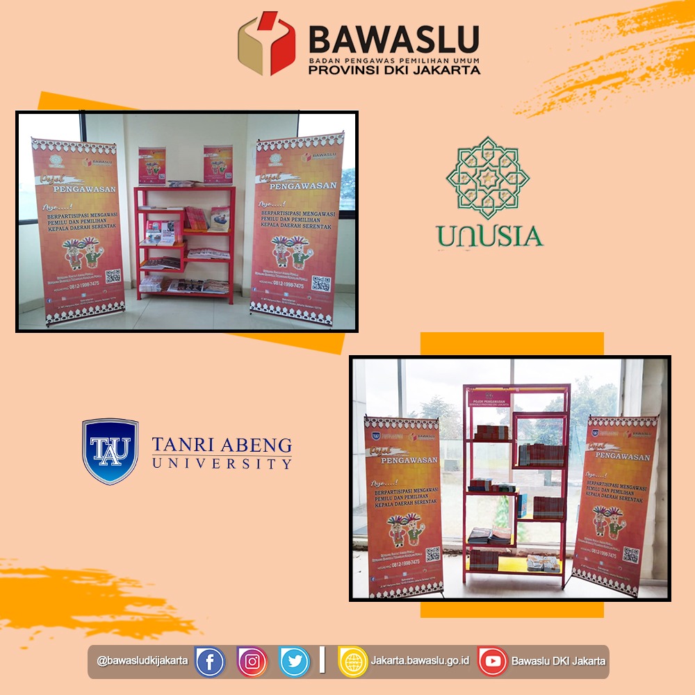 Ada Pojok Pengawasan di TAU dan UNUSIA