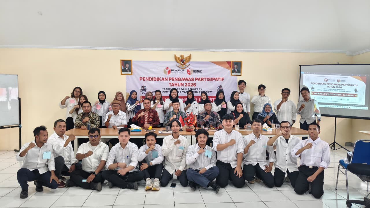 Bawaslu Gelar P2P Kota Jakarta Timur, Cetak Kader Pengawas Pemilu 2029 yang Bermartabat