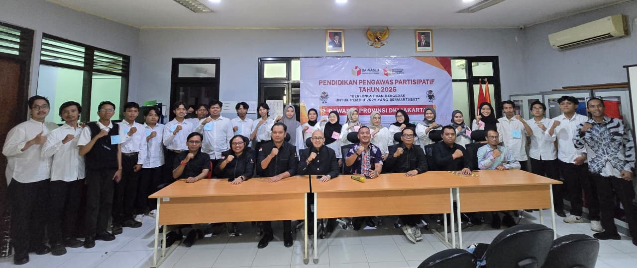 Bawaslu Provinsi DKI Jakarta Gelar Pendidikan Pengawas Partisipatif (P2P) di Jakarta Barat, Persiapkan Kader Kawal Pemilu 2029
