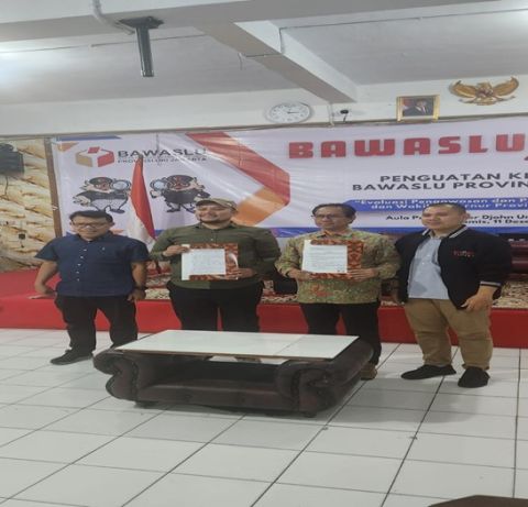 MoU Bawaslu Provinsi DKI Jakarta Dengan KIPP Sebagai Bentuk Pelaksanaan Visi Bawaslu Tahun 2025