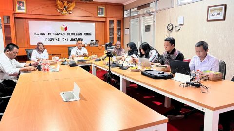 Bawaslu Provinsi DKI Jakarta Menyelenggarakan Rapat Koordinasi FInalisasi Persiapan Pendidikan Pengawas Partisipatif (P2P) Tahun 2026