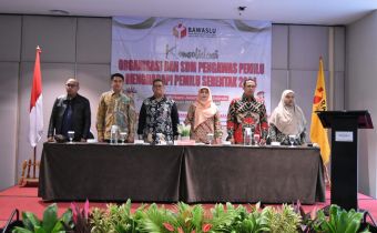 Perkuat Kolaborasi dengan Pengawas Pemilu, Kepala Kesbangpol DKI Jakarta : Tiada Hari Tanpa Cerita Pemilu