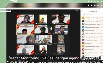 Bawaslu Provinsi DKI Jakarta Melaksanakan Tahapan Presentasi Keterbukaan Informasi Bawaslu Kabupaten/Kota Se-DKI Jakarta  Â 