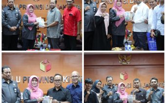 Bawaslu DKI Jakarta Terima Audiensi TV One, ISKI, Institut STIAMI dan UNKRIS