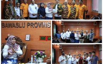 Bawaslu DKI Jakarta Terima Kunjungan Audiensi PW HIMA PERSIS DKI Jakarta, BM Kosgoro 1957 DKI Jakarta dan PT. Psyche Indonesia Ofisial  Â   Â   Â   Â 