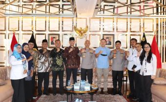 Audiensi Ke Polda Metro Jaya, Bawaslu Provinsi DKI Jakarta Perkuat Soliditas  Â   Â 