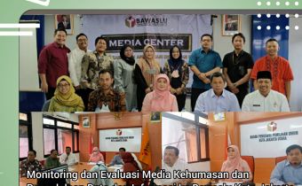 Monitoring dan Evaluasi Media Kehumasan dan Pengelolaan Data dan Informasi Ke Bawaslu Kota Jakarta Utara dan Bawaslu Kabupaten Kepulauan Seribu
