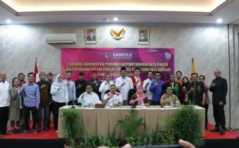 Bawaslu DKI Jakarta Lakukan MoU dan Komitmen Bersama 18 Partai Politik