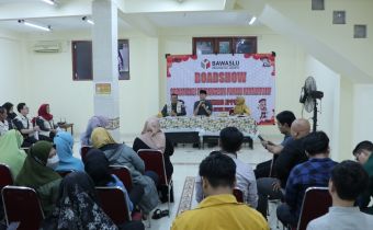 Bawaslu Provinsi DKI Jakarta Menggelar Roadshow Sosialisasi Pengawasan Pemilu Partisipatif di kantor Sekretariat Nasional Jaringan (JPPR)  Â   Â 