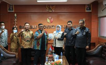 Bawaslu Provinsi DKI Jakarta Menerima Kunjungan Kerja Komisi Informasi DKI Jakarta