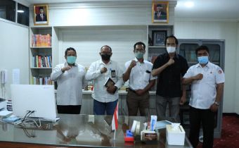 Audiensi UNAS ke Bawaslu Provinsi DKI Jakarta