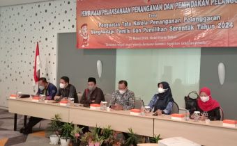 Penguatan Tata Kelola Penanganan Pelanggaran Menghadapi Pemilu/Pemilihan 2024