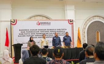 Bawaslu Provinsi DKI Jakarta Melaksanakan Kegiatan Rakernis Hukum Dengan Bawaslu Kabupaten/Kota dan Panwascam