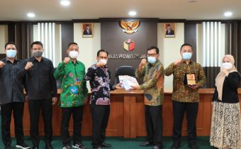 Bawaslu DKI Jakarta menerima Audiensi Komisi Informasi Provinsi DKI Jakarta