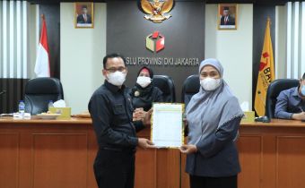 Bawaslu Kabupaten/Kota DKI Jakarta menerima Pagu  Anggaran Tahun 2022